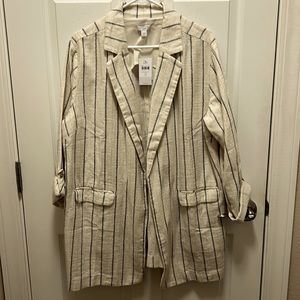 New with tags JJill linen blazer
